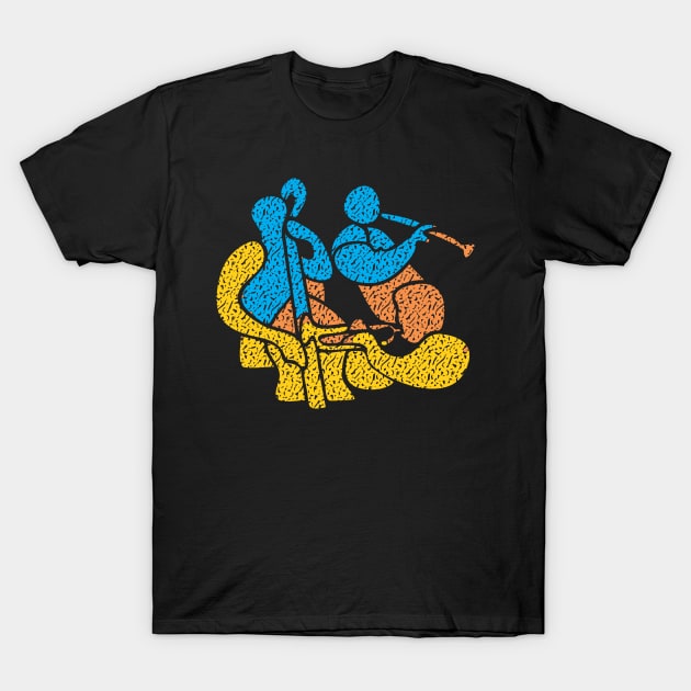 Jazz Music Trio Modern Stylish Concept T-Shirt by jazzworldquest